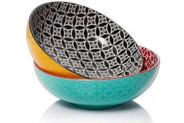 Cuenco grande de colores para servir - DOWAN