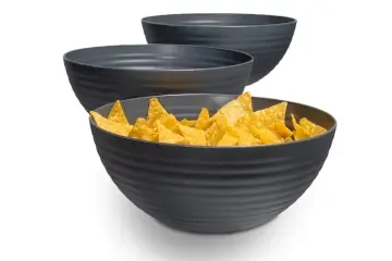3 cuencos de 3,3 litros