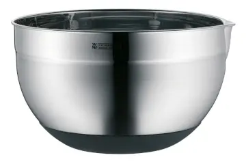 cuenco acero inoxidable base silicona - wmf