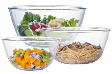 Cuenco de cristal conjunto - homwin