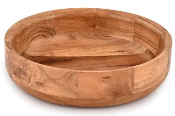 Cuenco de madera redondo - kaizen