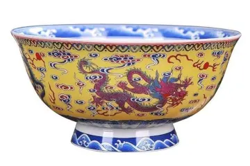 Cuenco chino dragón - loopig