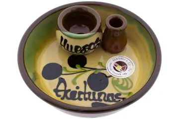 Cuenco para aceitunas y huesos bowl - cerámica