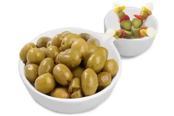 Aceitunas y huesos